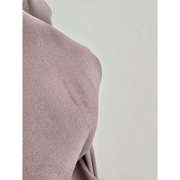 Aritzia BABATON Power Hip Taupe Grey Crepe Open Blazer Jacket, Size 2 - Picture 7 of 16